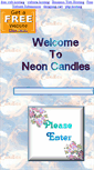 Mobile Screenshot of neoncandles.wtcsites.com