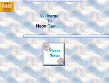 Tablet Screenshot of neoncandles.wtcsites.com